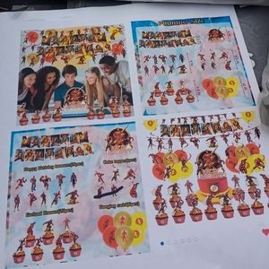 Flash birthday kit. 84 pieces in each kit